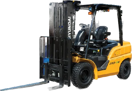 Hyundai 25D-9V diesel counterbalance forklift