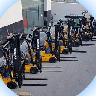 RCV Malta's Hyundai forklift fleet at their Hal Far facility